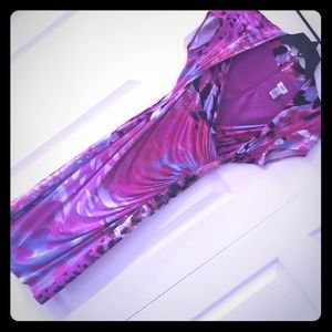 Awesome slip dress with side rouching.